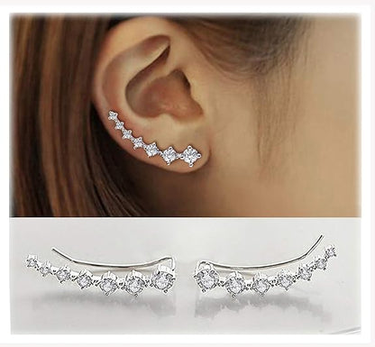 Boucles Montante 925 Argent Sterling