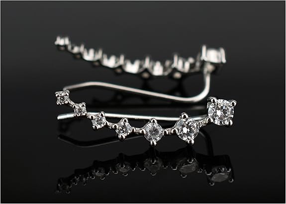 Boucles Montante 925 Argent Sterling