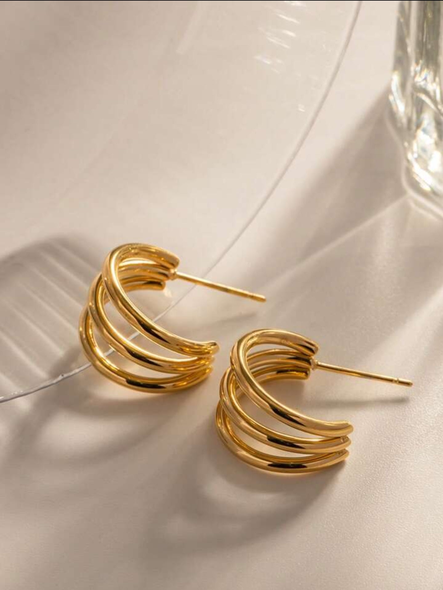 Boucles D'oreilles Golden Splendid